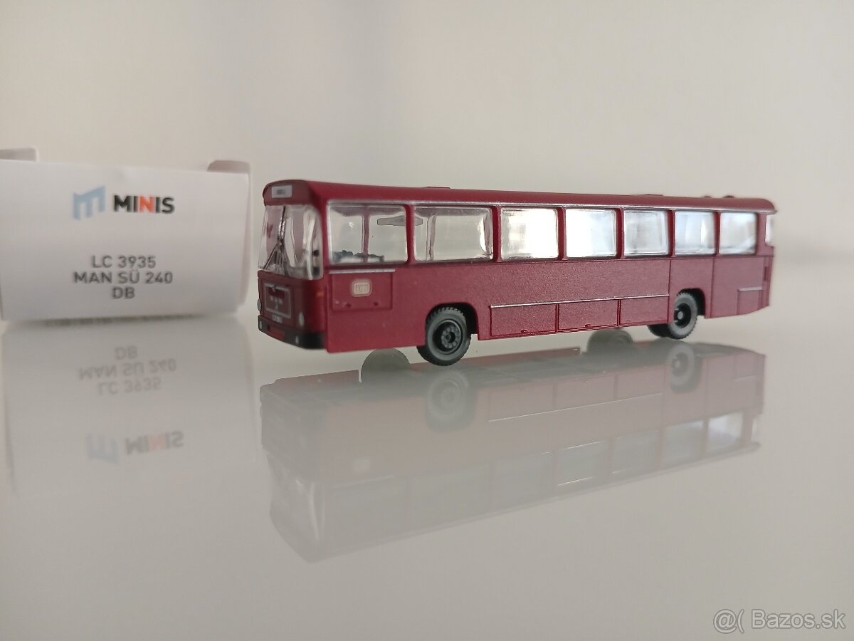 Predám autobus LC 3935 MAN SÚ 240 DB od MINIS - 1:160