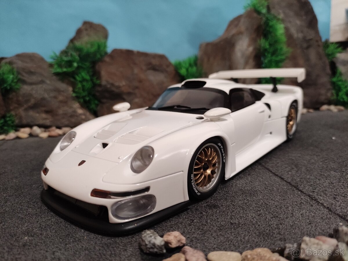 prodám model 1:18 porsche 911 GT1 1996