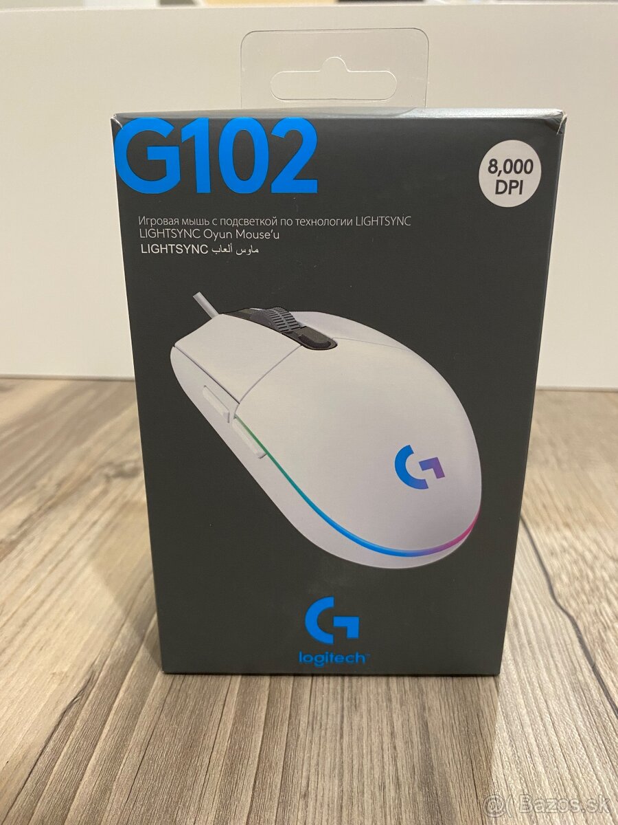 Herná drátová myš Logitech G102