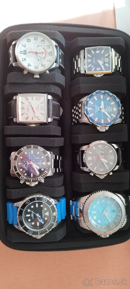 Predám Tissot, Certina, Seiko, Casio...