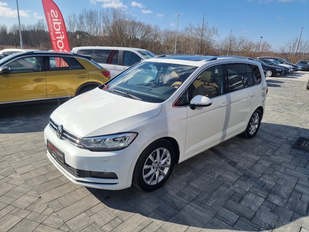 Volkswagen Touran 2,0 TDI Highline,7.miestne, Webasto, 110Kw