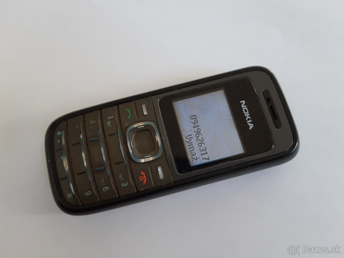 Nokia 1208 Odblokovaná, Plne funkčná /0949 626 317