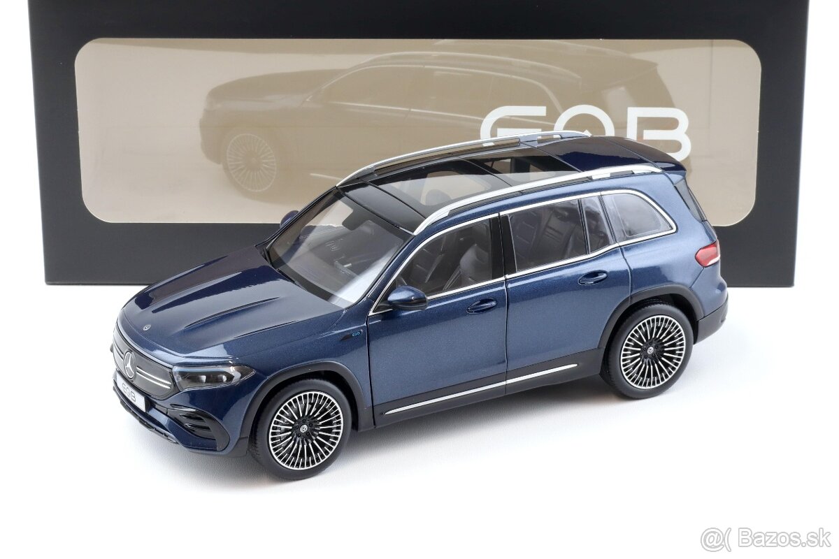 Mercedes-Benz EQB 2021 ( Blue metallic ) - 1:18 NZG