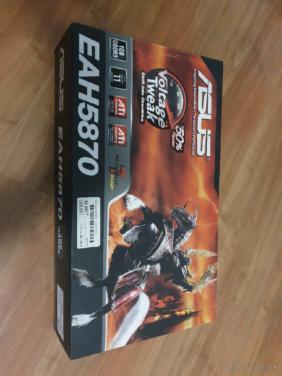 Predám Grafickú kartu Asus EAH5870