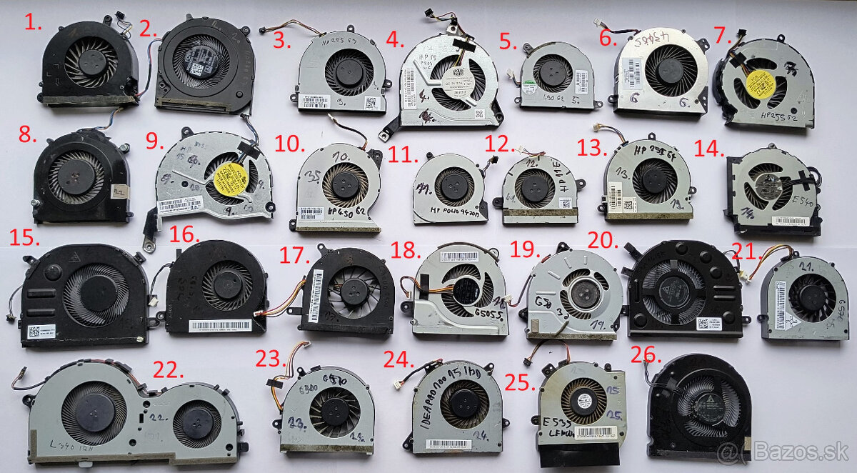 Rôzne ventilátory chladenia # 2