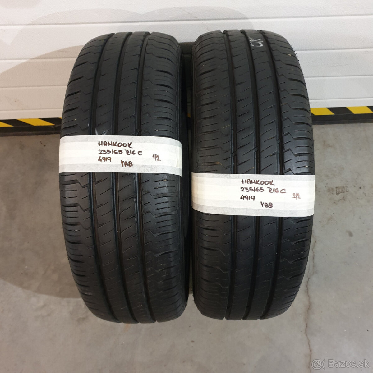 Dodávkove letné pneumatiky 235/65 R16C Hankook