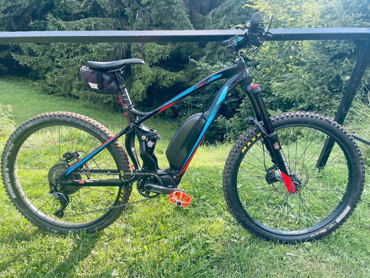 Celoodpružený ľahký duralový E-bike CTM Switch