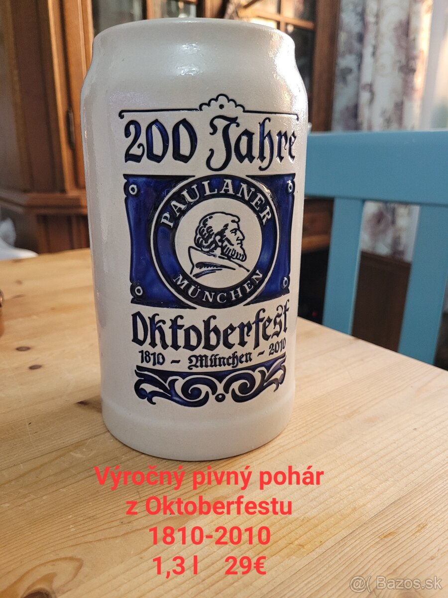 Pivné zberatelske poháre