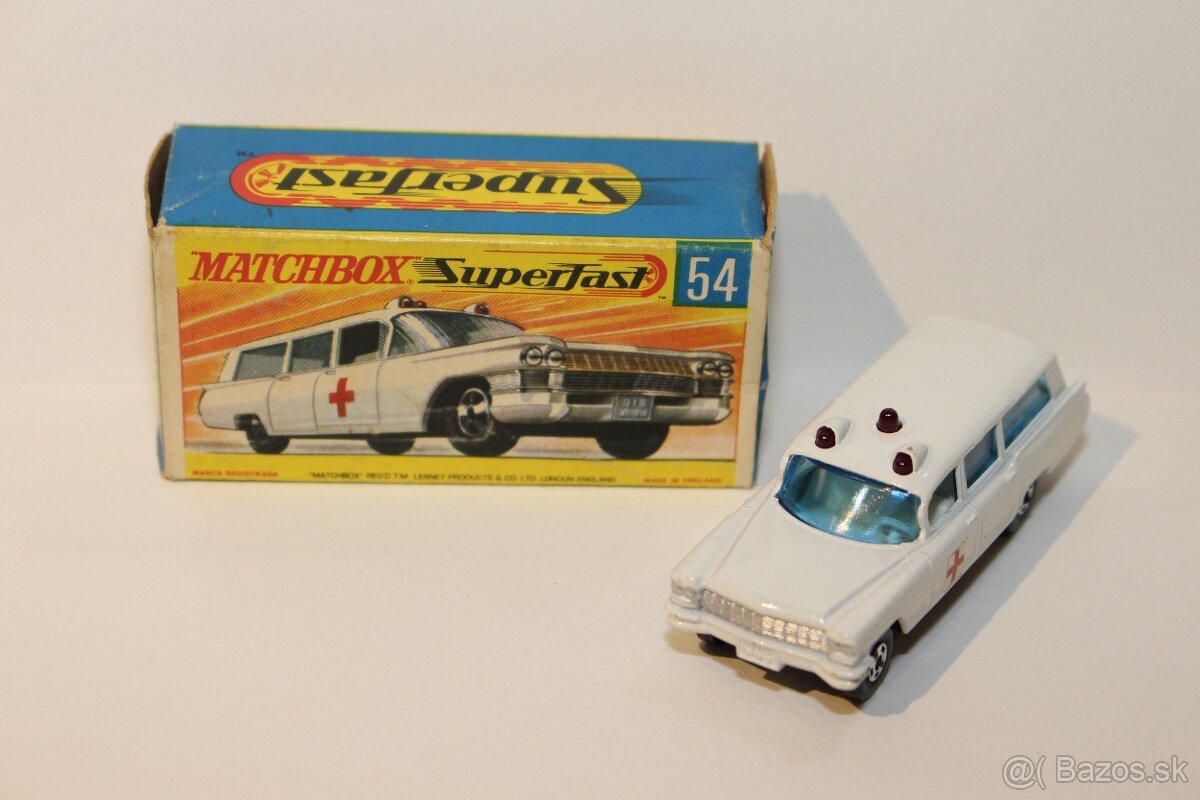 Matchbox SF Cadillac ambulance