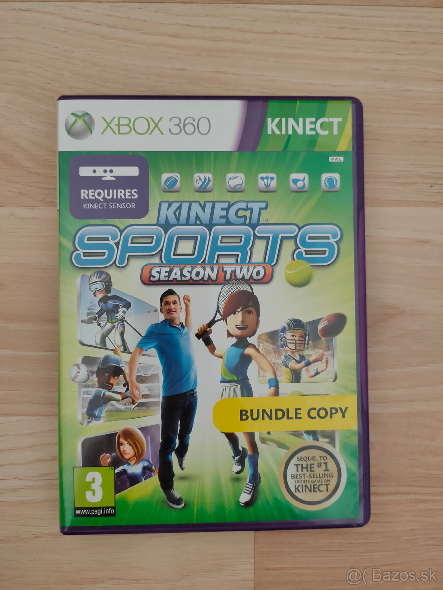 Predám hru Kinect Sports Season 2 pre XBOX 360