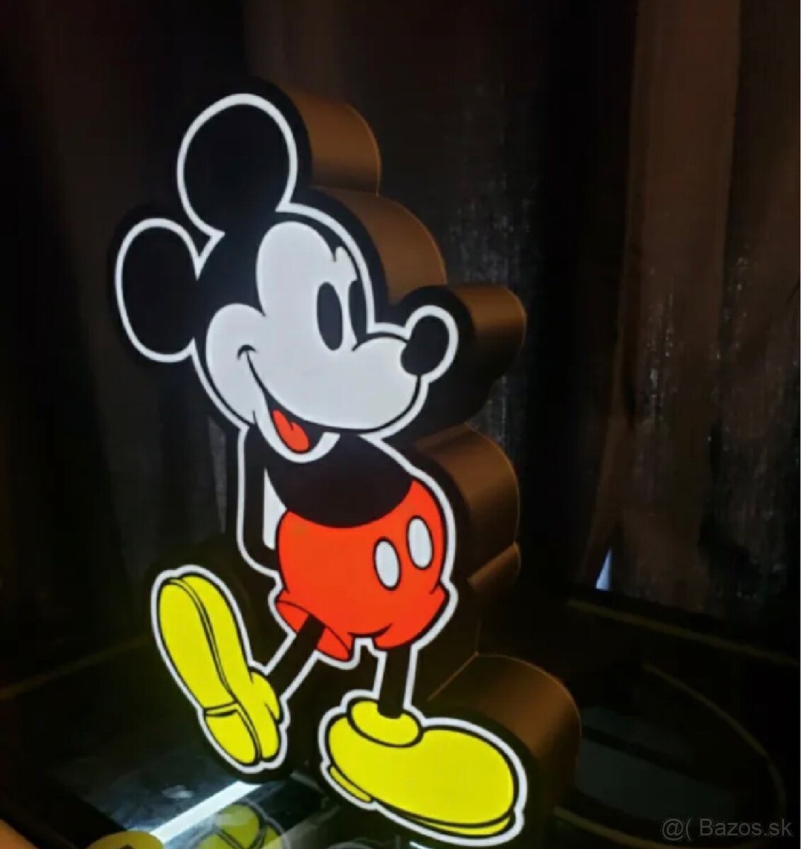 Lightbox Mickeymouse (podsvietený obrázok)