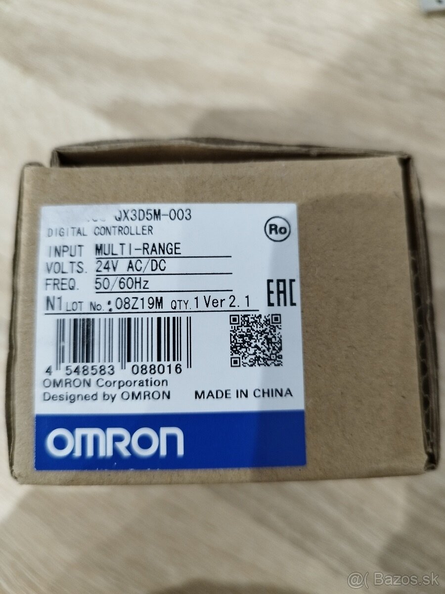 Omron , E5CC-QX3D5M-003 , regula´tor teploty