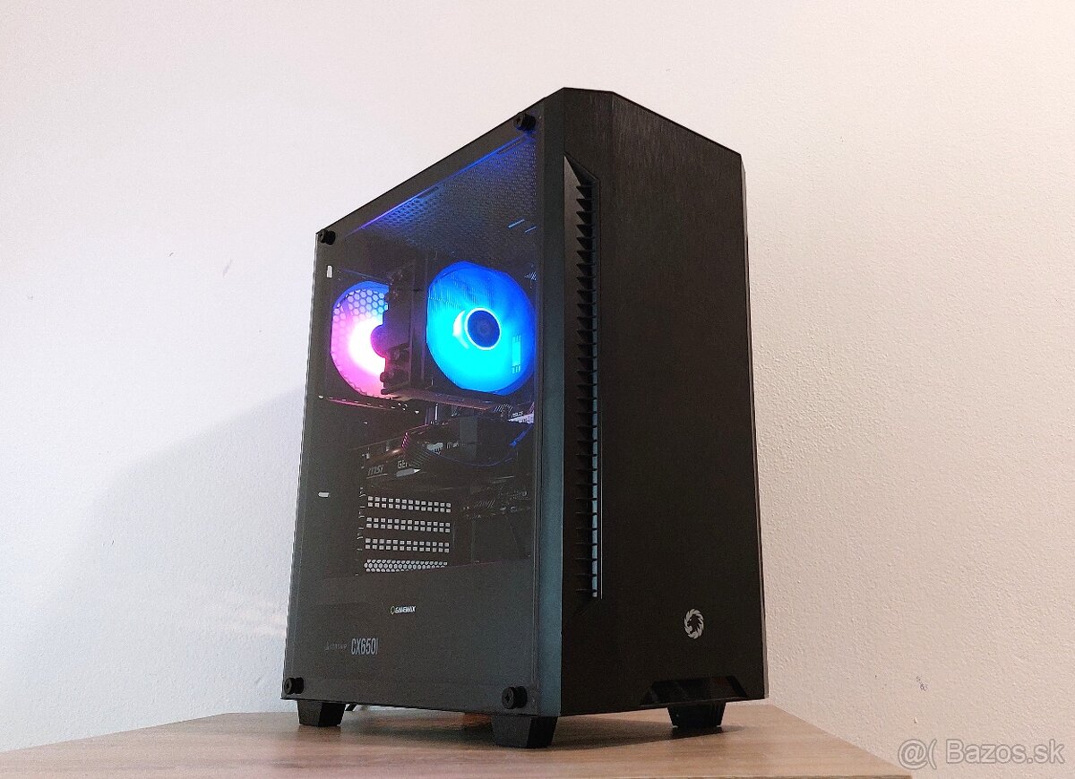 Herný pc 8jadro AMD Ryzen 7 5700G 3,80ghz/32GB/NVME/GTX1660S