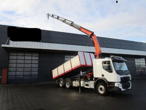 9364 Volvo FE 320 - 6x2 – Sklápěč/Valník + HR-Palfinger PK 2