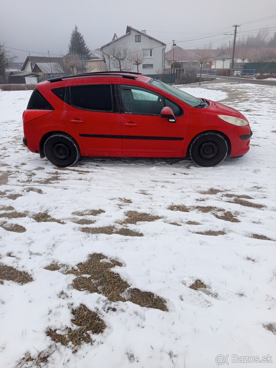 Predám Peugeot 207 SW 1.4 LPG  naj 180000kmrv2009