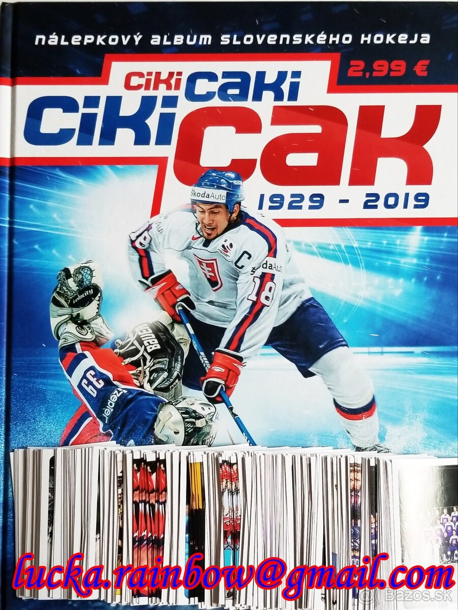 Kaufland Hokej nálepky - Ciki caki ciki cak