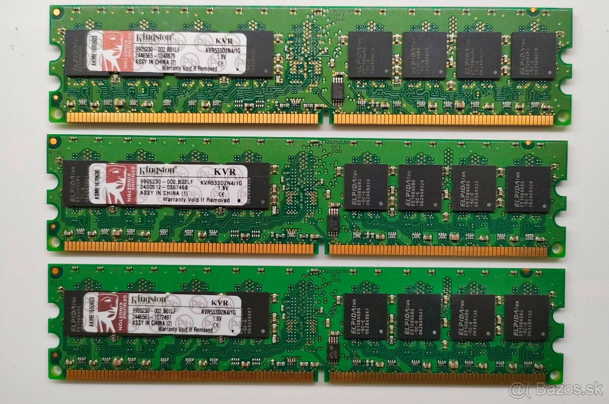 KINGSTON RAM KVR533D2N4/1G