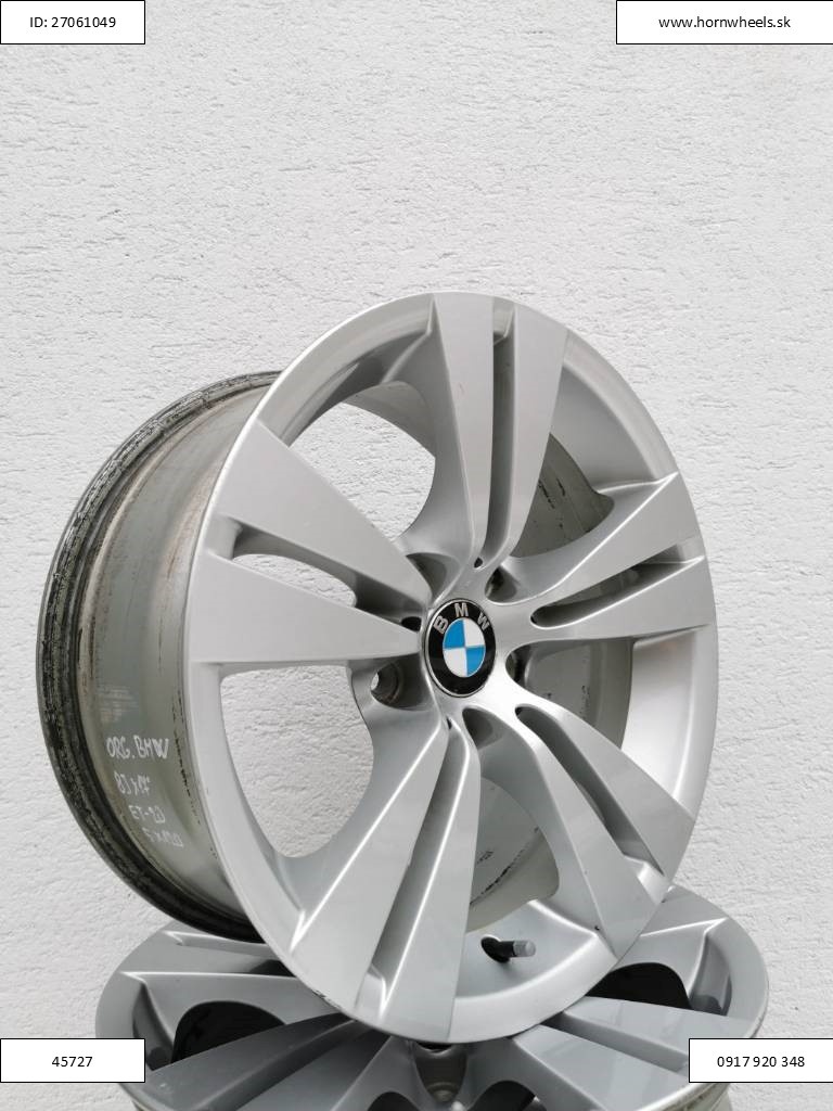 BMW E60, E61 orig. al udisky 8J 5x120 R17 ET20 1242