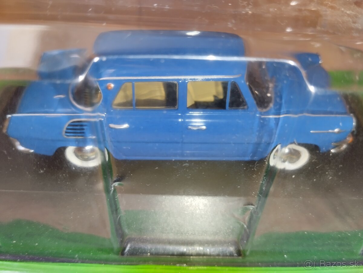 Škoda 1000MB tmavomodrá 1:43