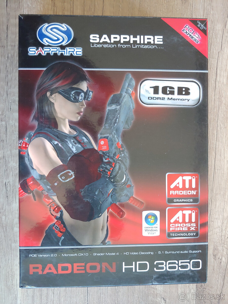 Sapphire ATI Radeon HD3650 1GB