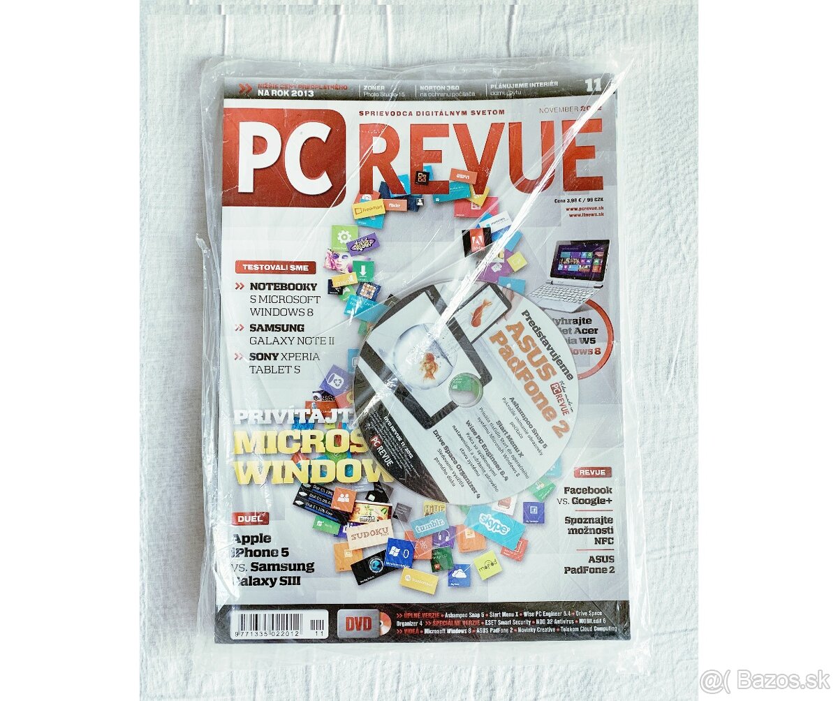 PC REVUE, DIGI REVUE časopisy, magazíny