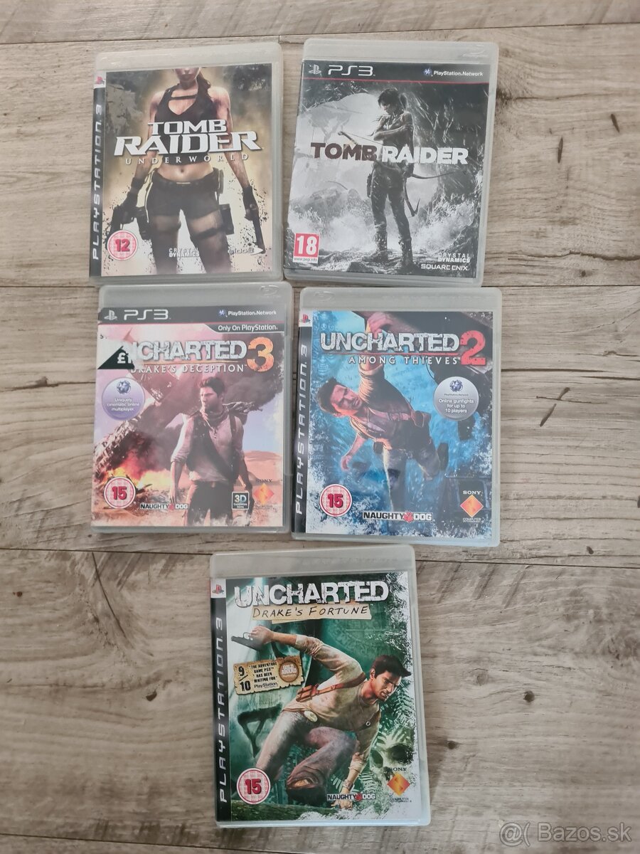 Ps3 Tom Raider a uncharted