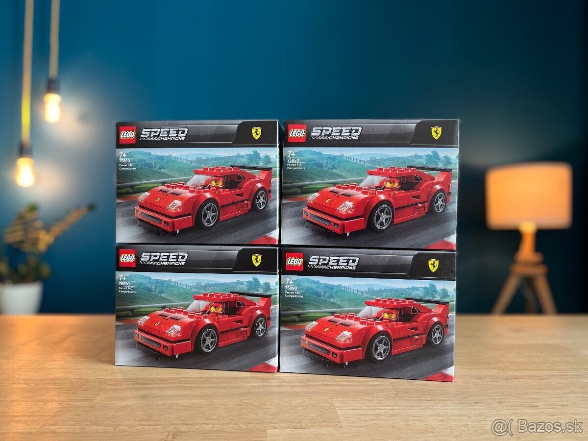 LEGO SPEED CHAMPIONS 75890 Ferrari F40 Competizione - NOVÉ