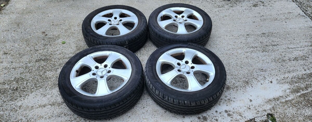 5x112 R16 disky+letne pneu 195/55 R16, cena 160eur