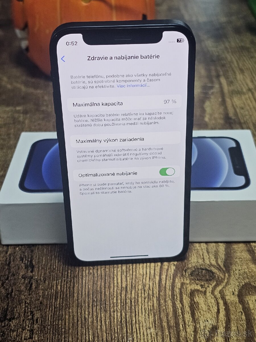 Predám iPhone 12 Mini 64GB zdravie 97 percent