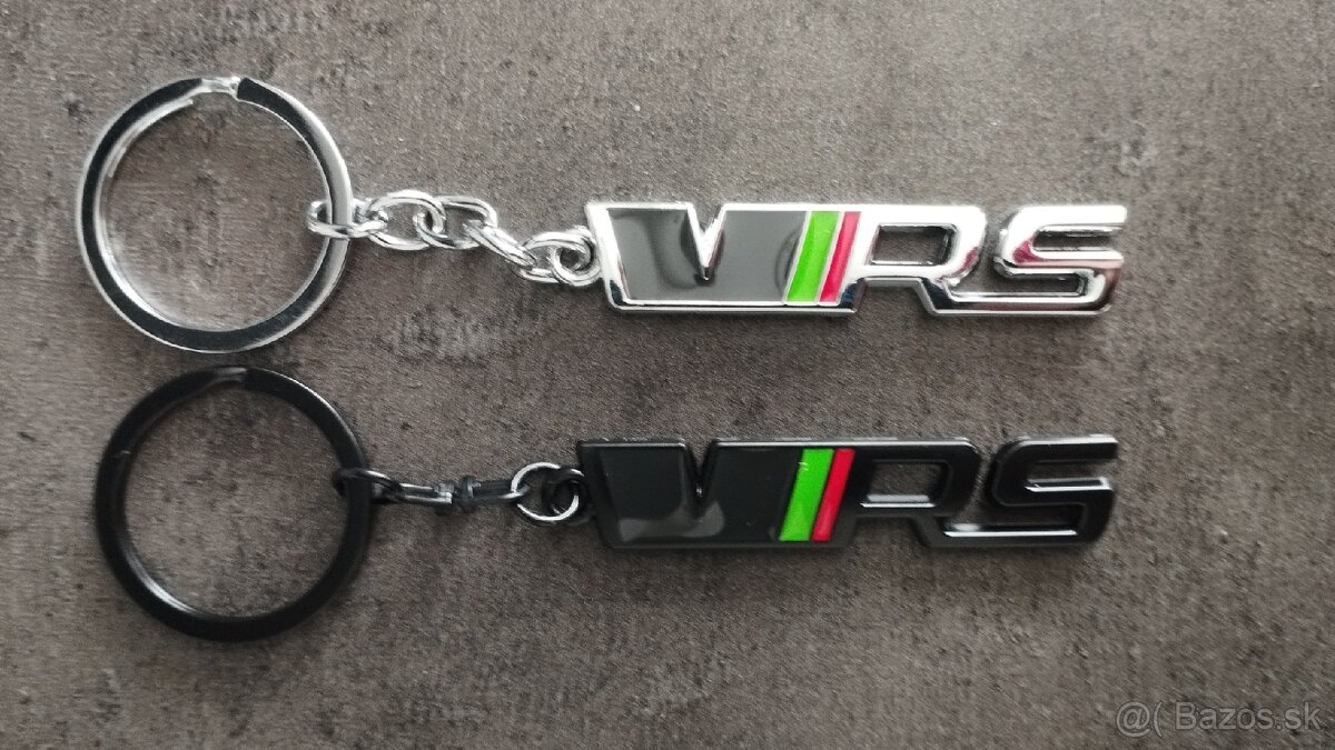 ŠKODA RS - VRS kľúčenka , prívesok na kľúče