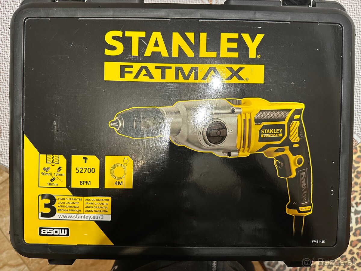 Priklepová vŕtačka Stanley FatMax FME142K