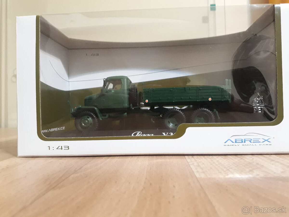 Abrex 1:43 Praga V3S (1967) Sklápěč Zelený