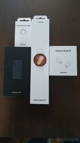 Samsung Galaxy S24 + Watch 7 Beige LTE + Buds FE + SmartTag2