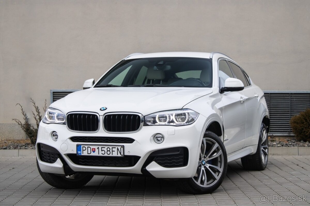 BMW X6 xDrive 30d M packet (odp. dph)