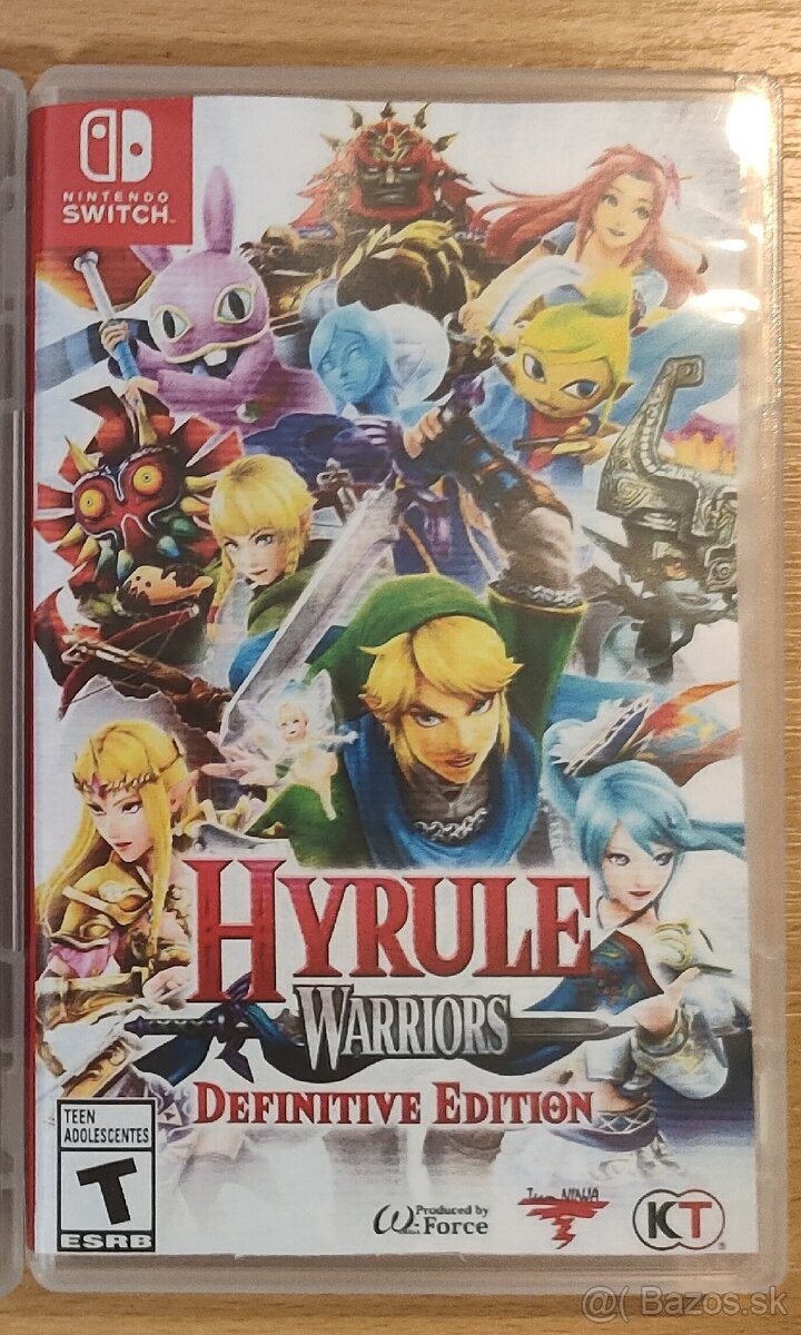 Hyrule Warriors definitive edition, nintendo switch