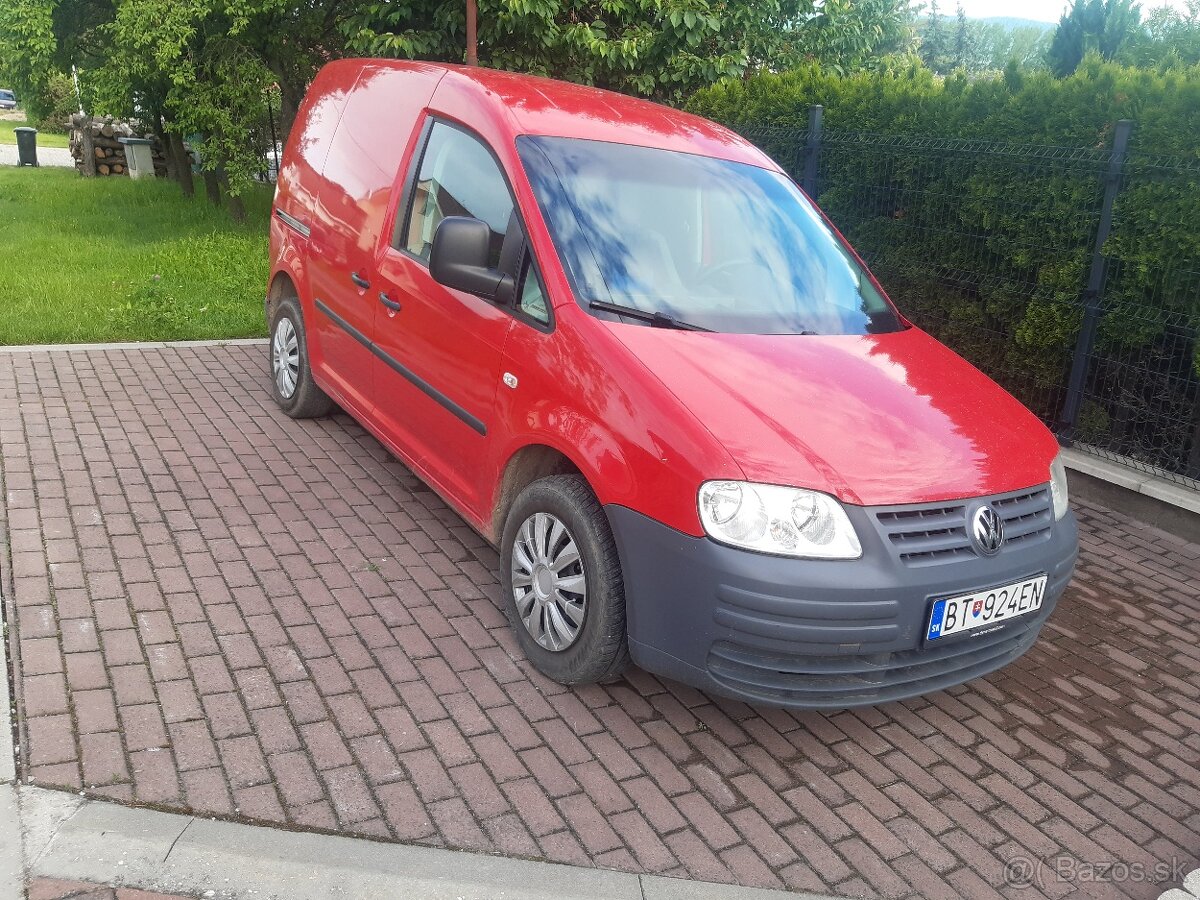 Predám VW Caddy 1.968 cm3 SDi - nafta