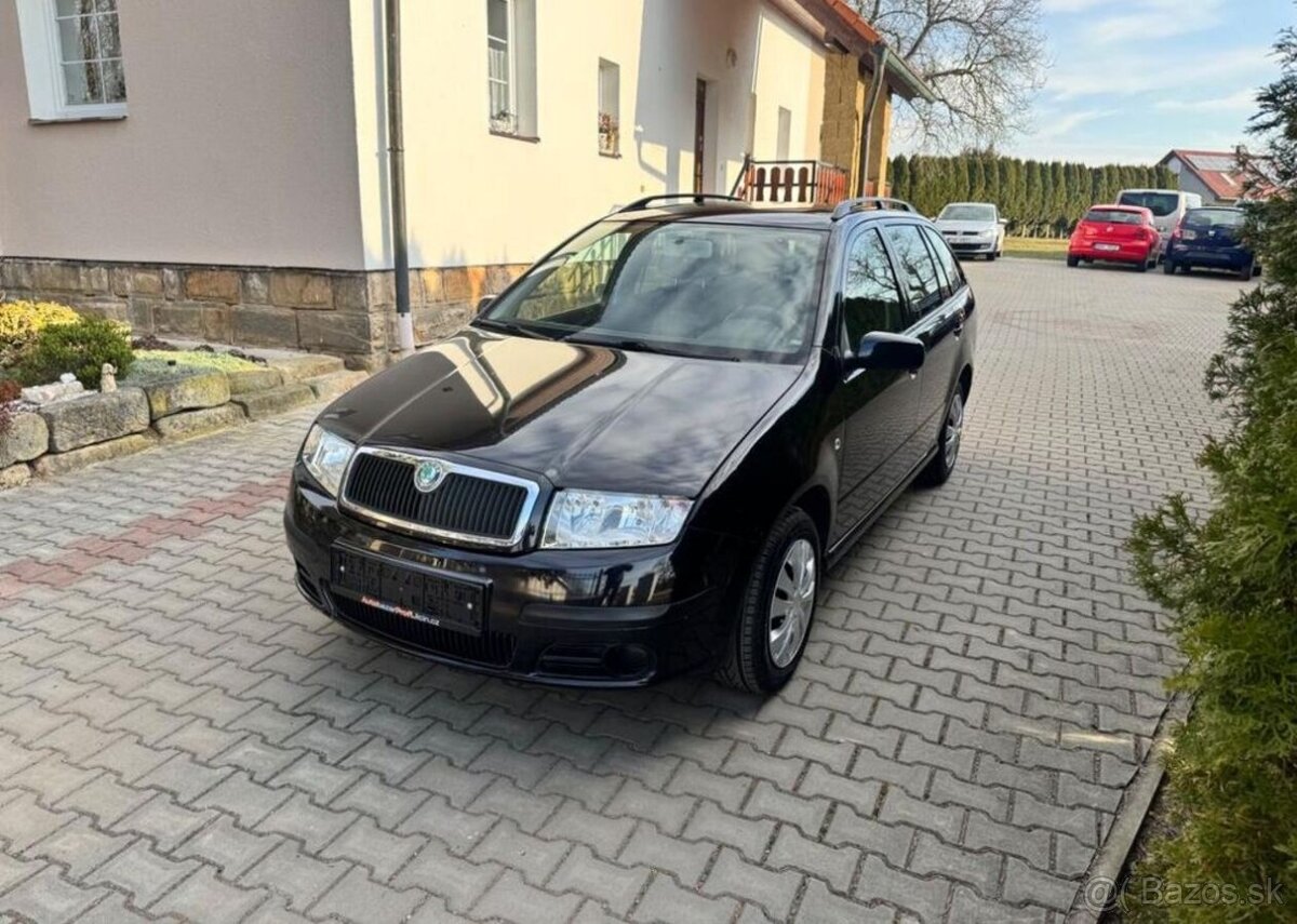 Škoda Fabia 1,4 i Nová STK, Klimatizace benzín manuál 74 kw