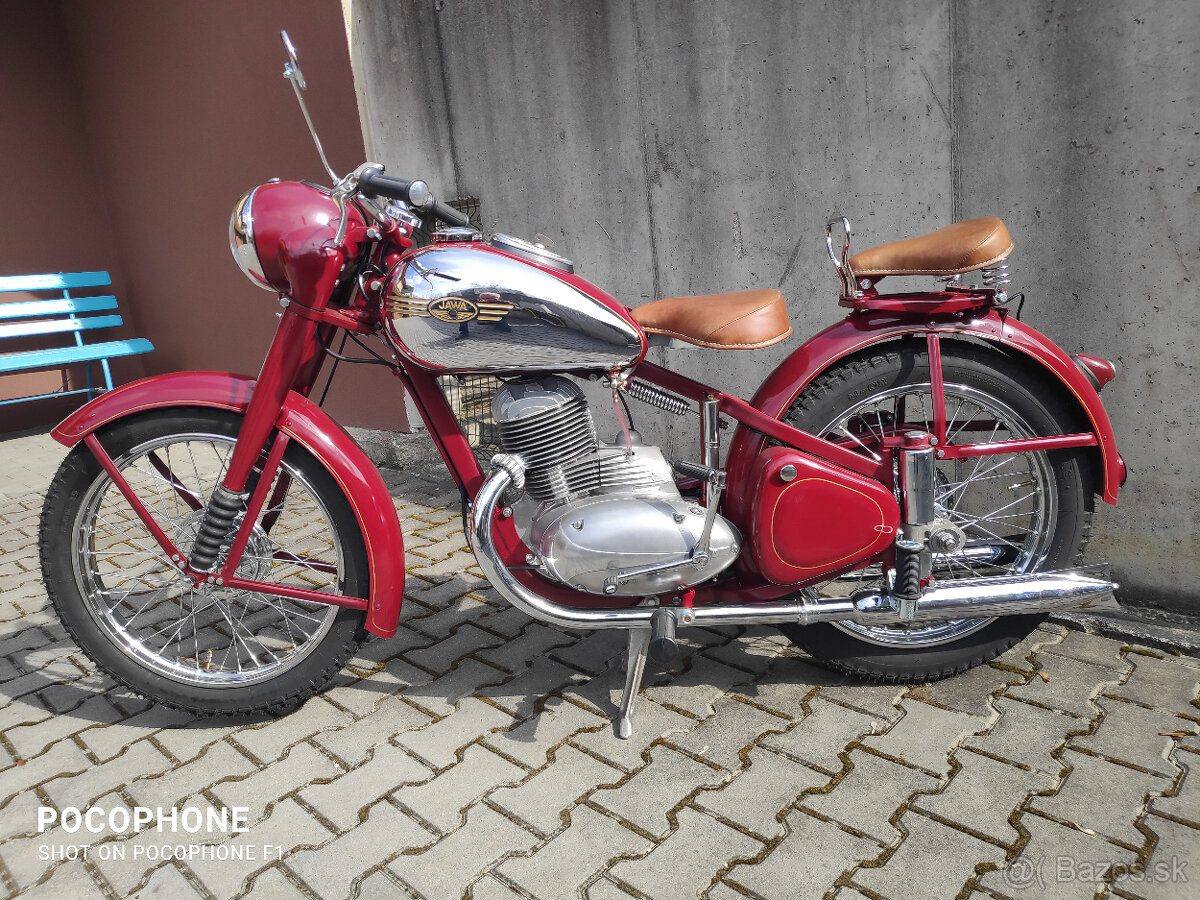 Jawa 250 typ11 r.v 1952