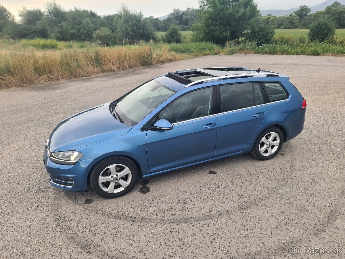 VW Golf VII dsg 1.6 TDI, variant, combi, kombi