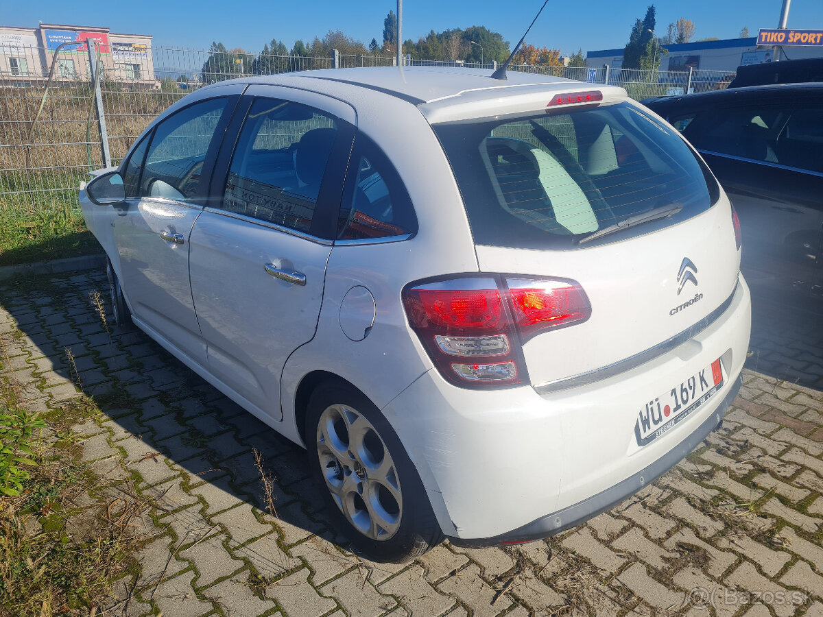 Citroen C3 1.6i, 88kW, Exclusive, automat, havarovaný