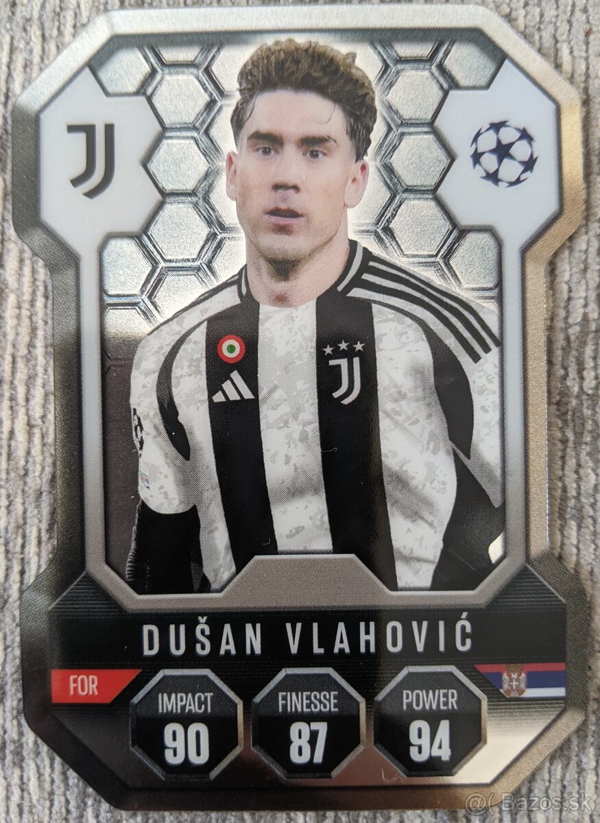 Topps Match Attax 24/25 - Chrome Shield (Vlahovic)