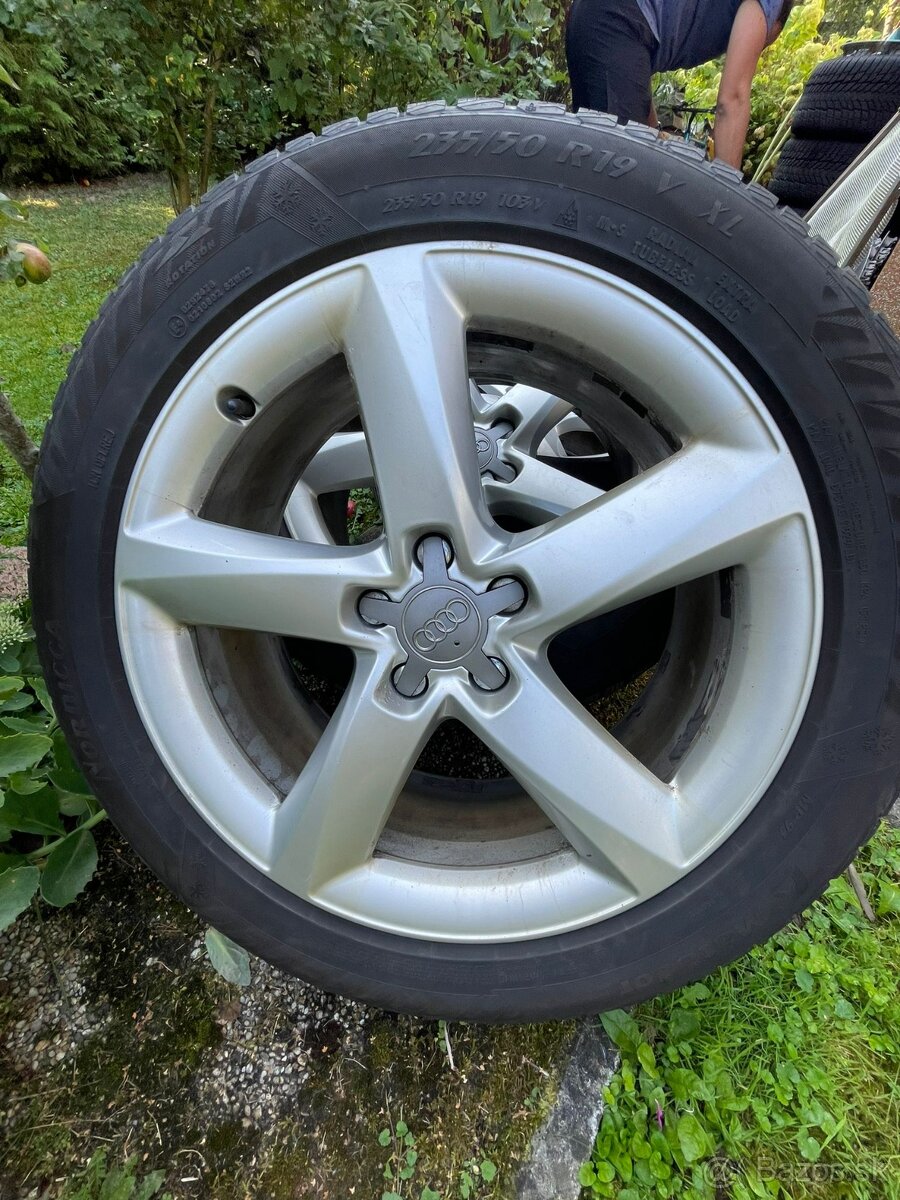 Zimná sada 5x112 R19 , 235/50 R19 Audi A8, Tiguan, Kodiaq