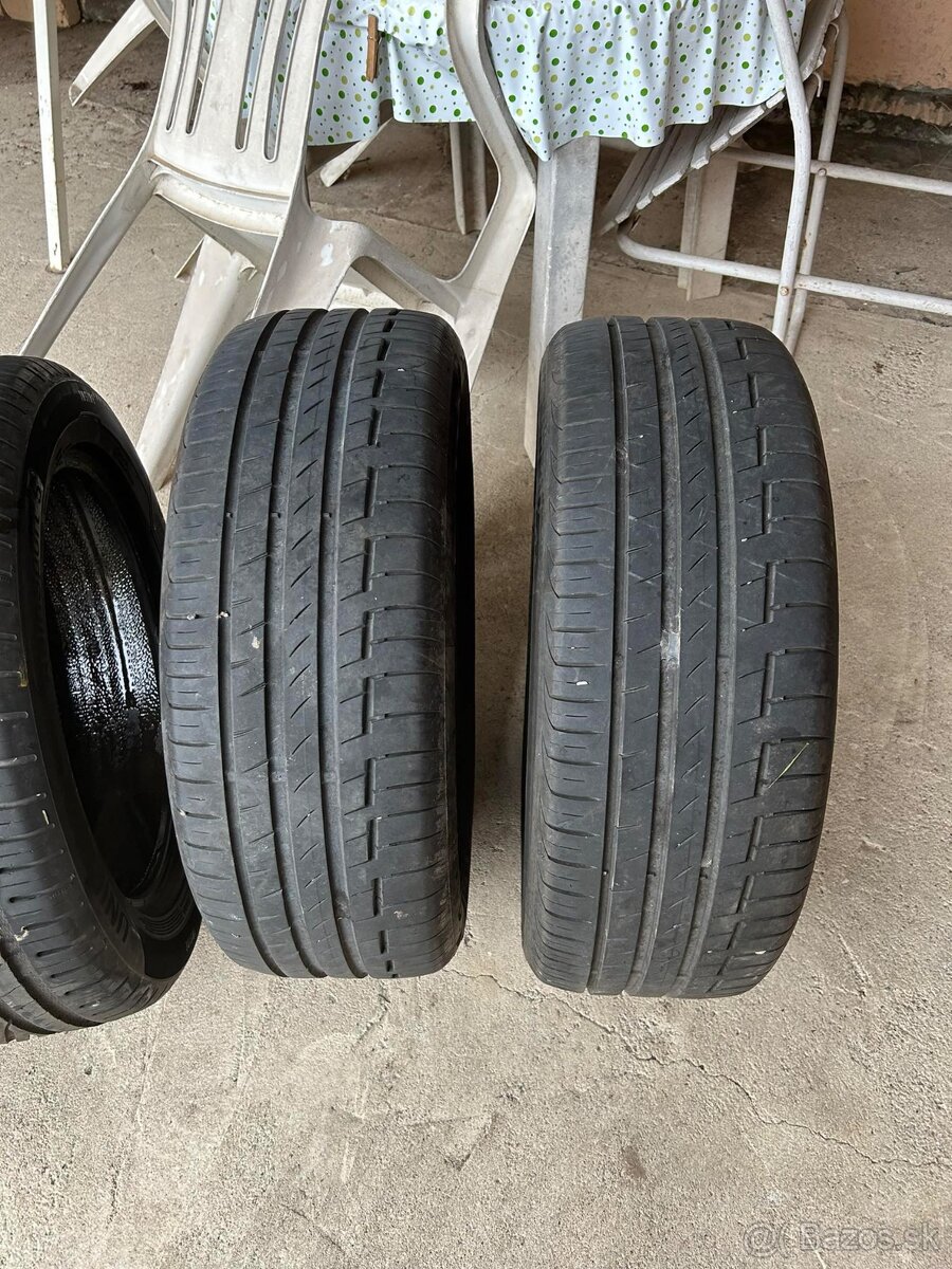 Predám Letné  pneumatiky  :215/55 R17