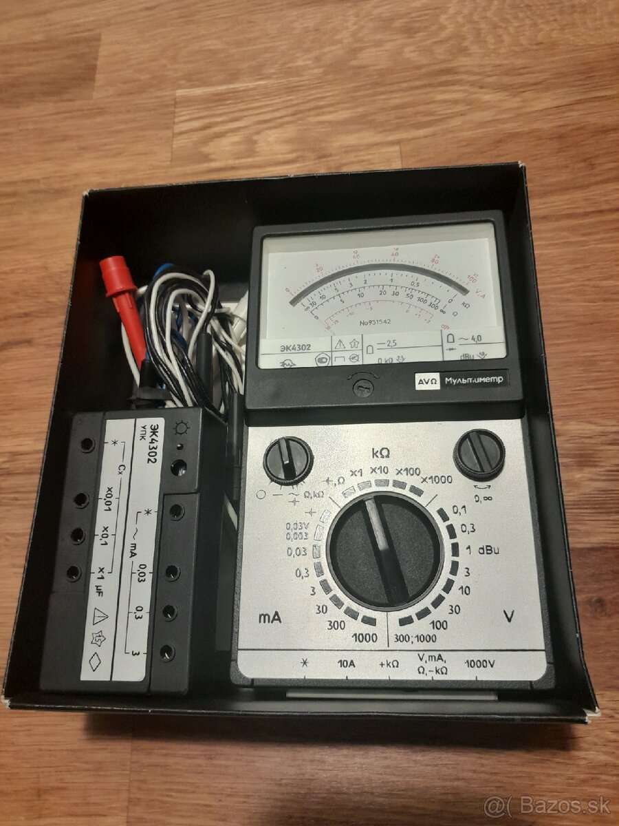 Predám multimeter ЭК4302, rok výroby 1993