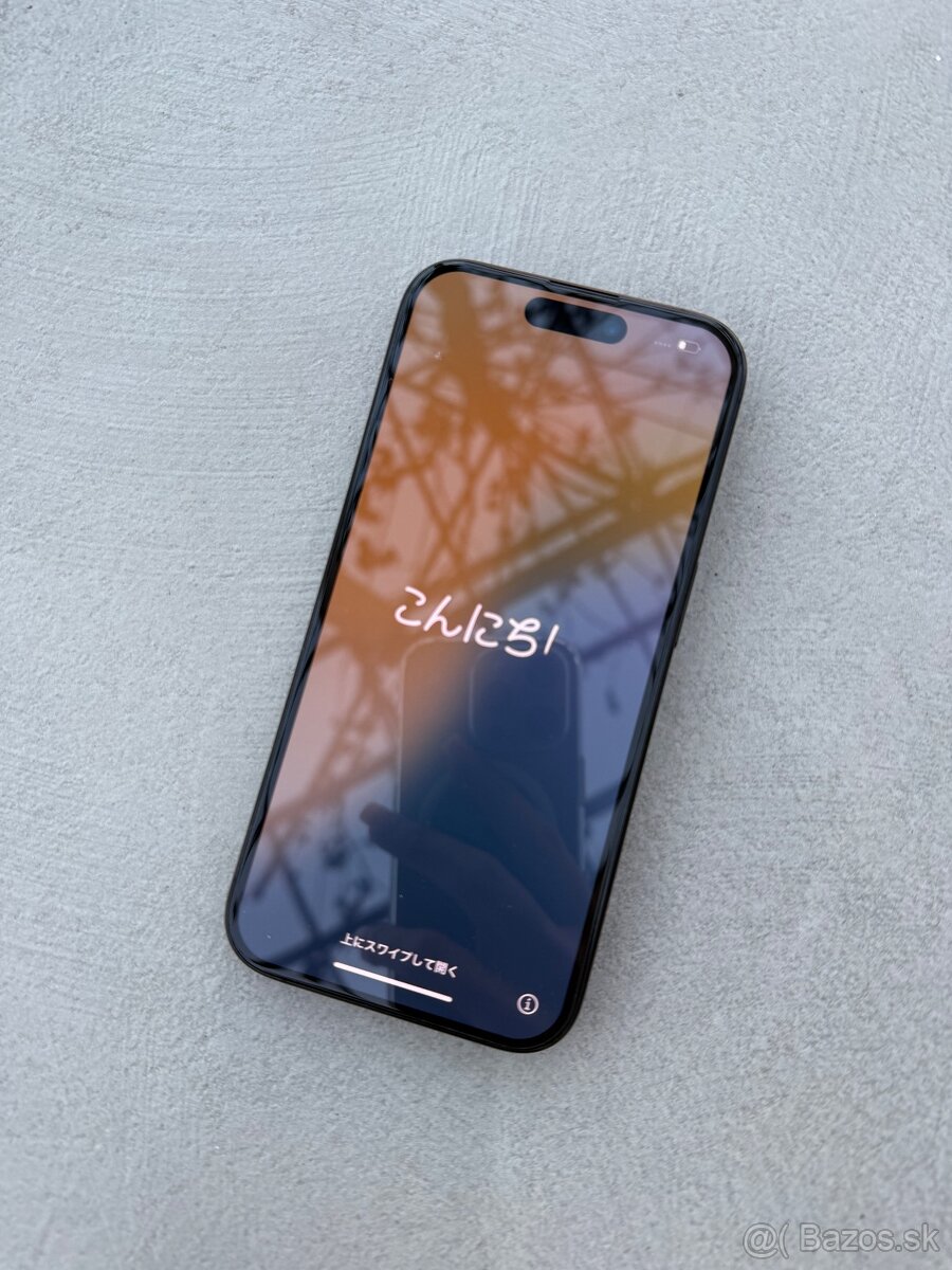 iPhone 15 Pro 128gb black titan