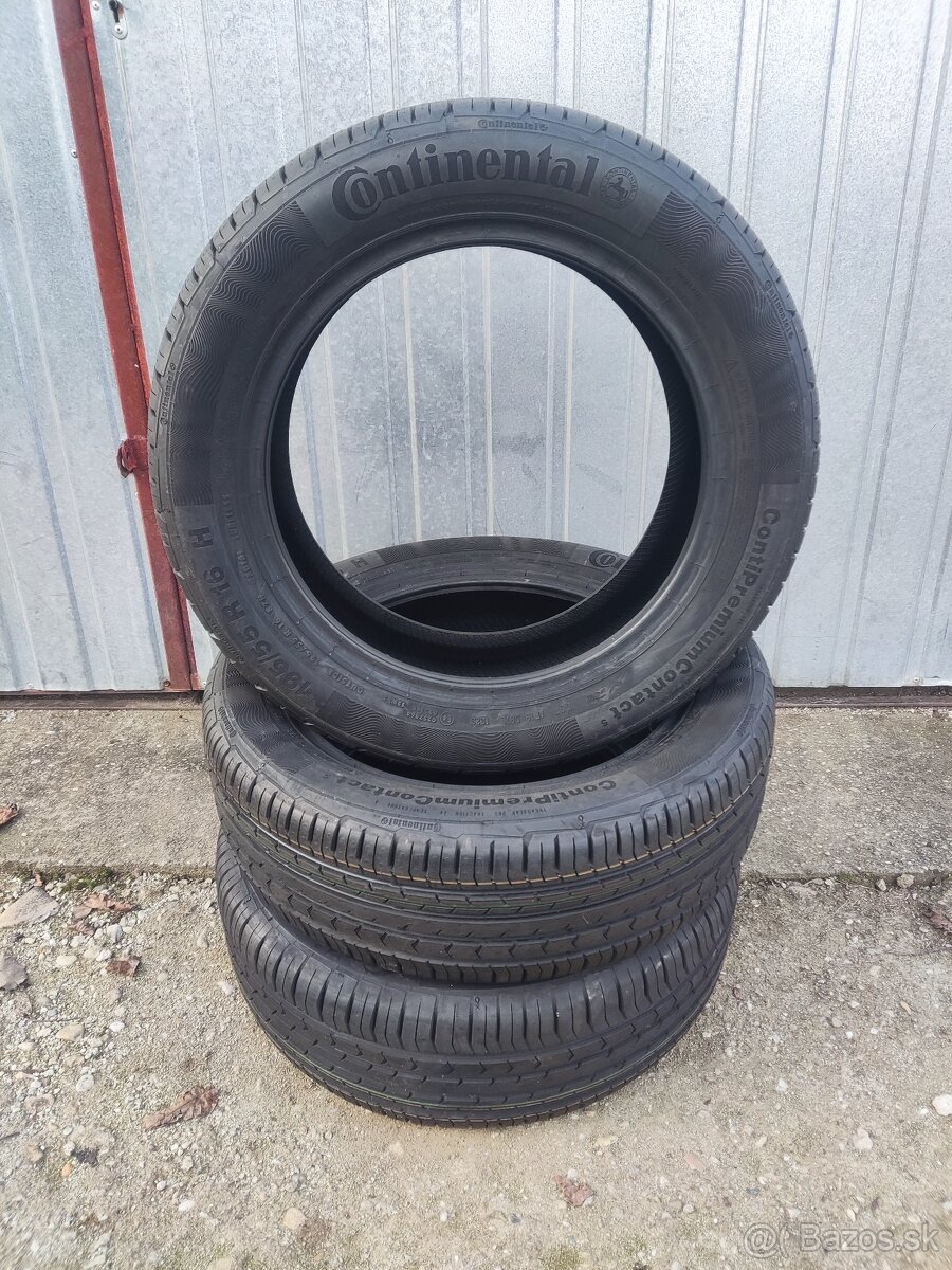 Nové letné pneumatiky Continental 195/55 R16