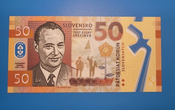 50 Kčs Dubček, Gabriš