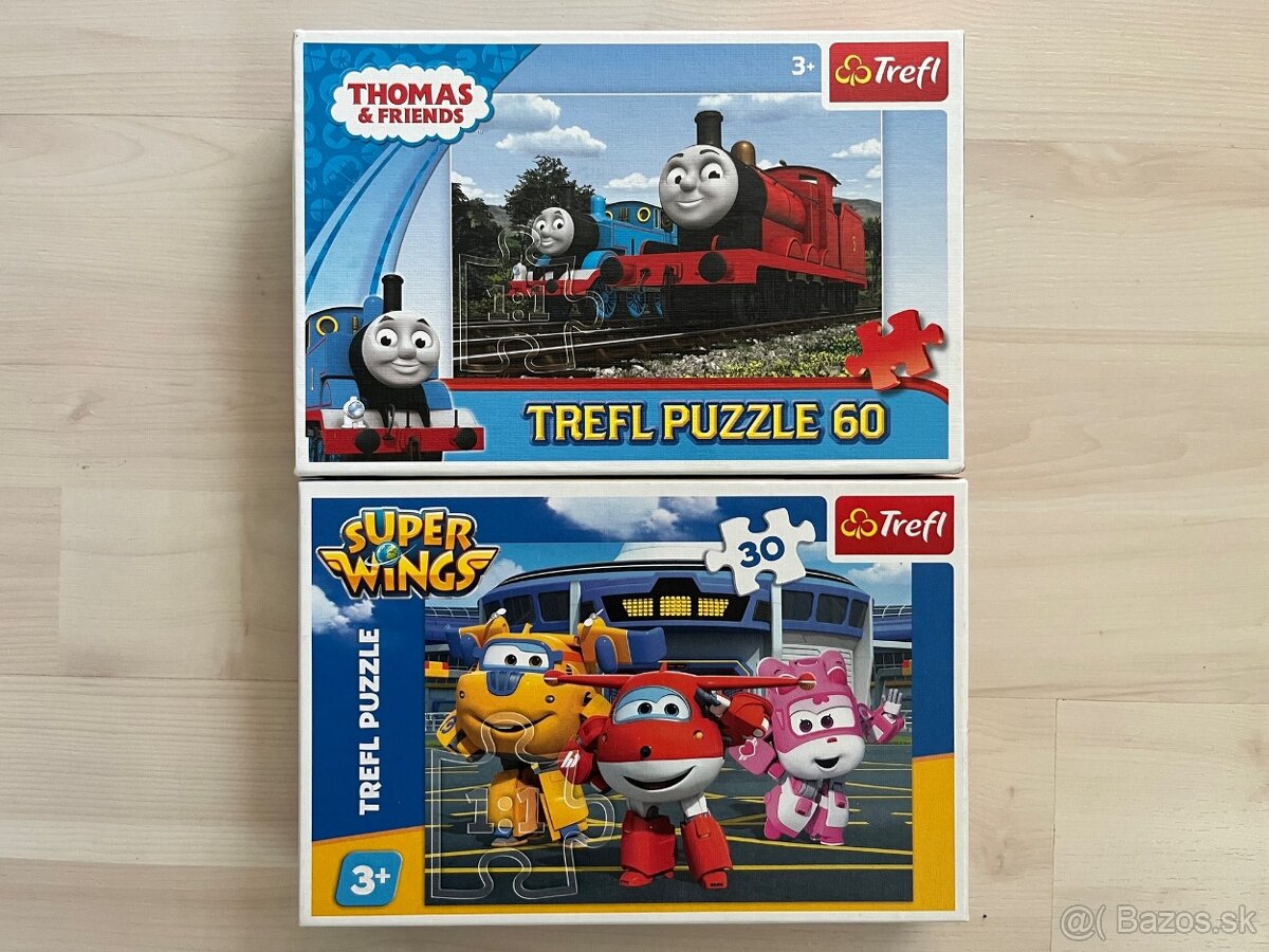 predám detské puzzle 3+ aj 4+