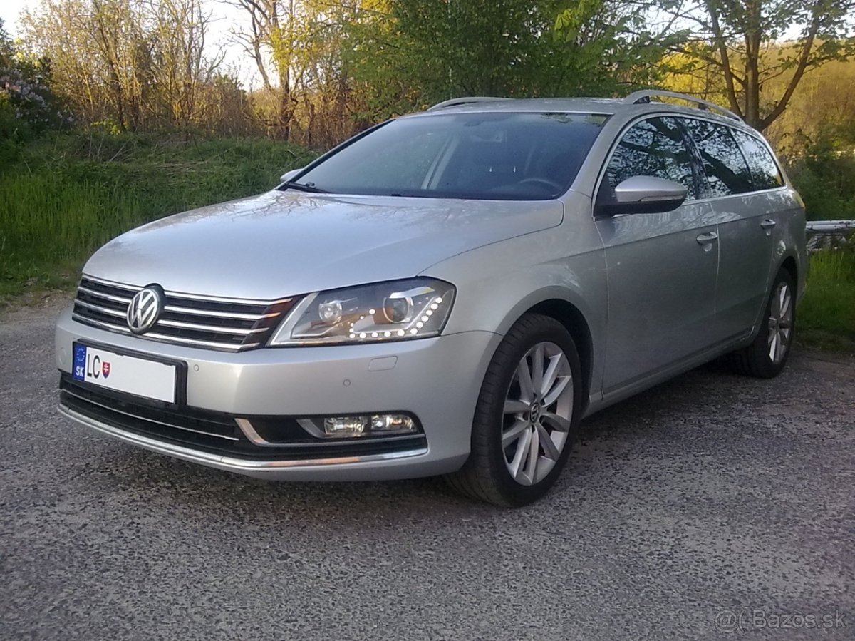 Predám VW Passat r.2012, strieborný Highline - TOP PONUKA