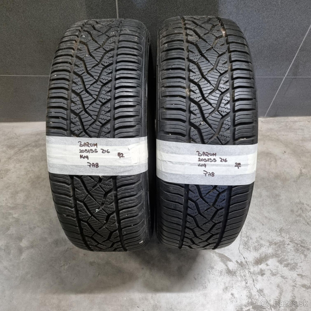 Zimné pneumatiky 205/55 R16 BARUM DOT1419